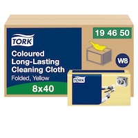 Tork Coloured Long-Lasting Cleaning Cloth