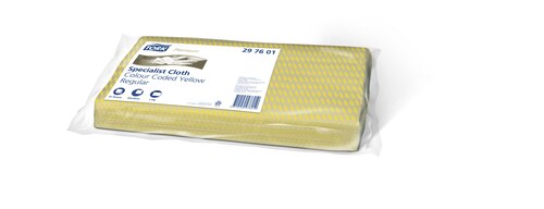 Tork Yellow Colour Coded Cleaning Cloth