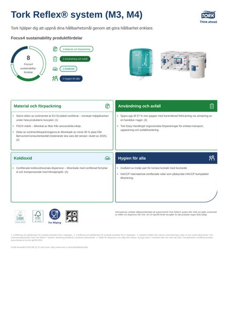 Hållbarhetsrelaterat produktblad