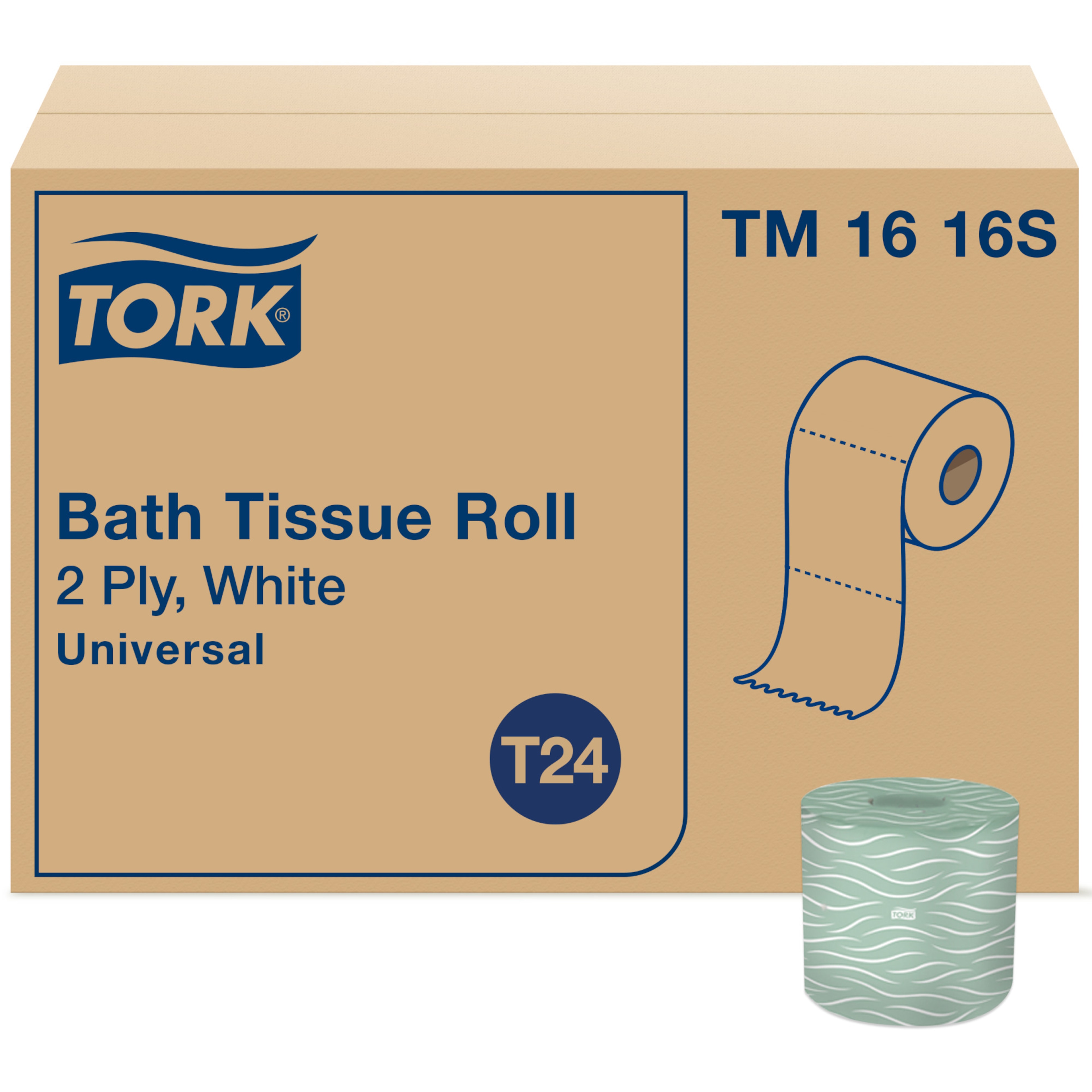 Tork Papier Toilette Rouleau Blanc T24