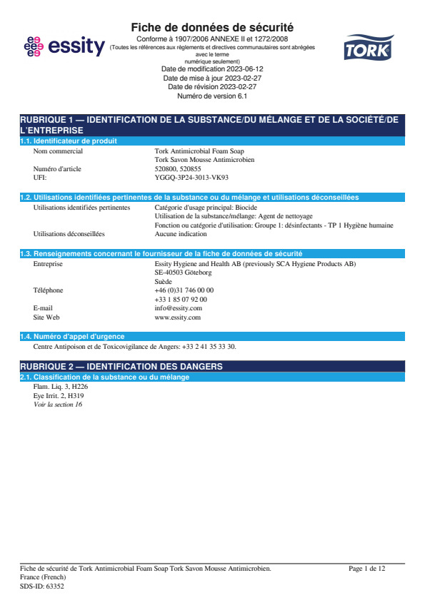 Safety Data Sheet