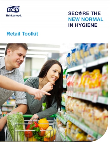 Front page of Retail toolkit brochure