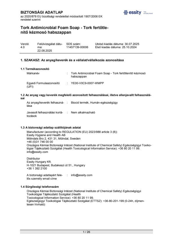 Safety Data Sheet