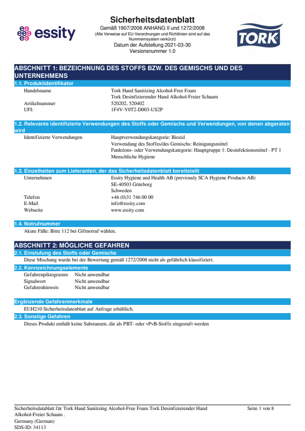 Safety Data Sheet