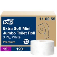 Tork Extra Zacht Mini Jumbo Toiletpapier Premium – 3-Laags