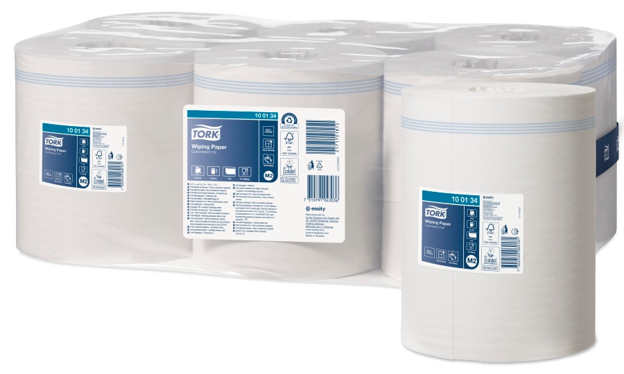 Dispensador De Papel Tork Elevation M2 - Alimentación Central, Blanco, Para Rollos Grandes