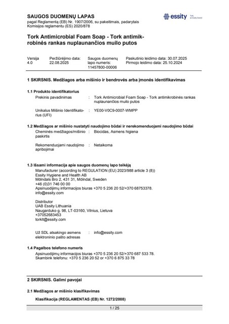 Safety Data Sheet