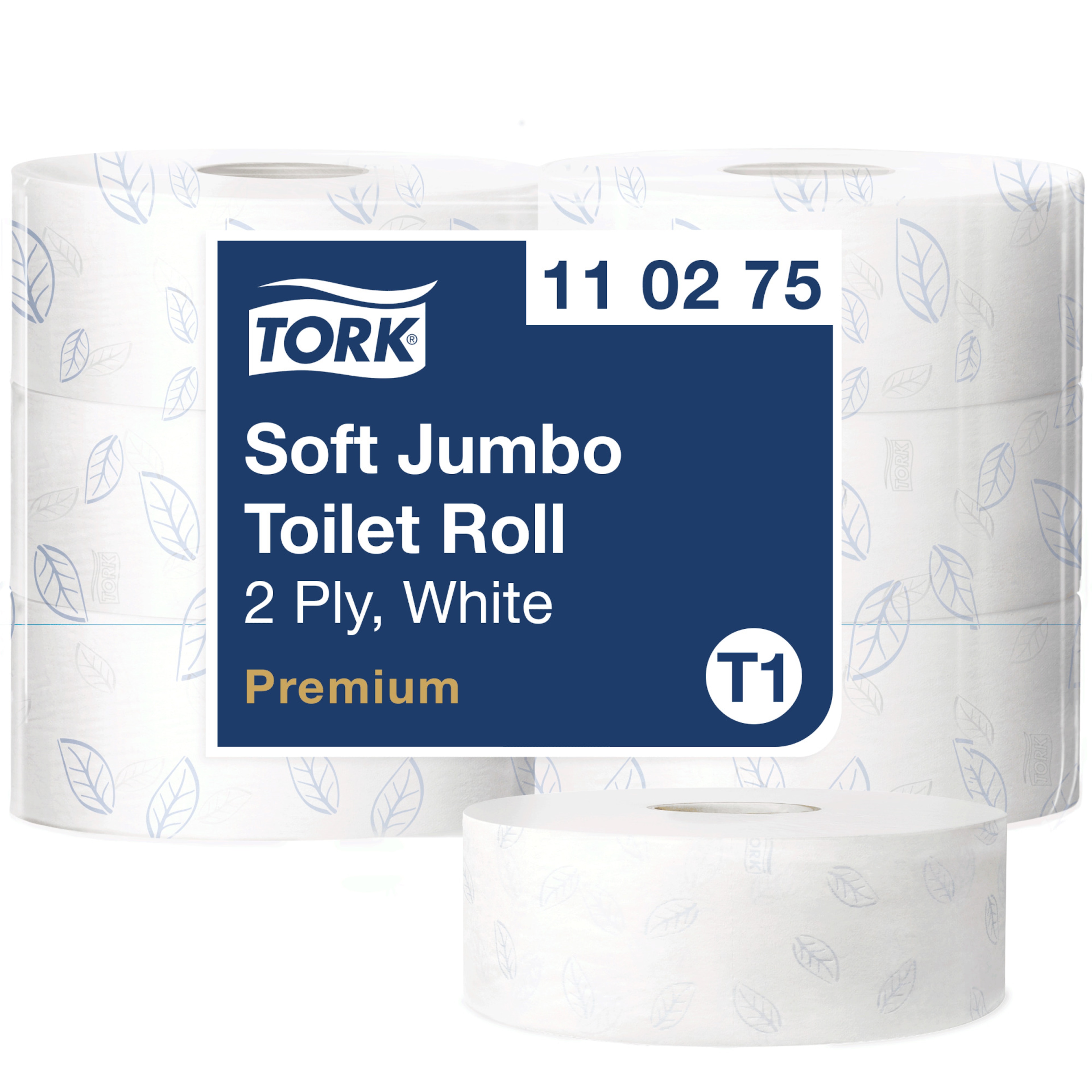 Tork Soft Jumbo Toilet Paper Roll White T1