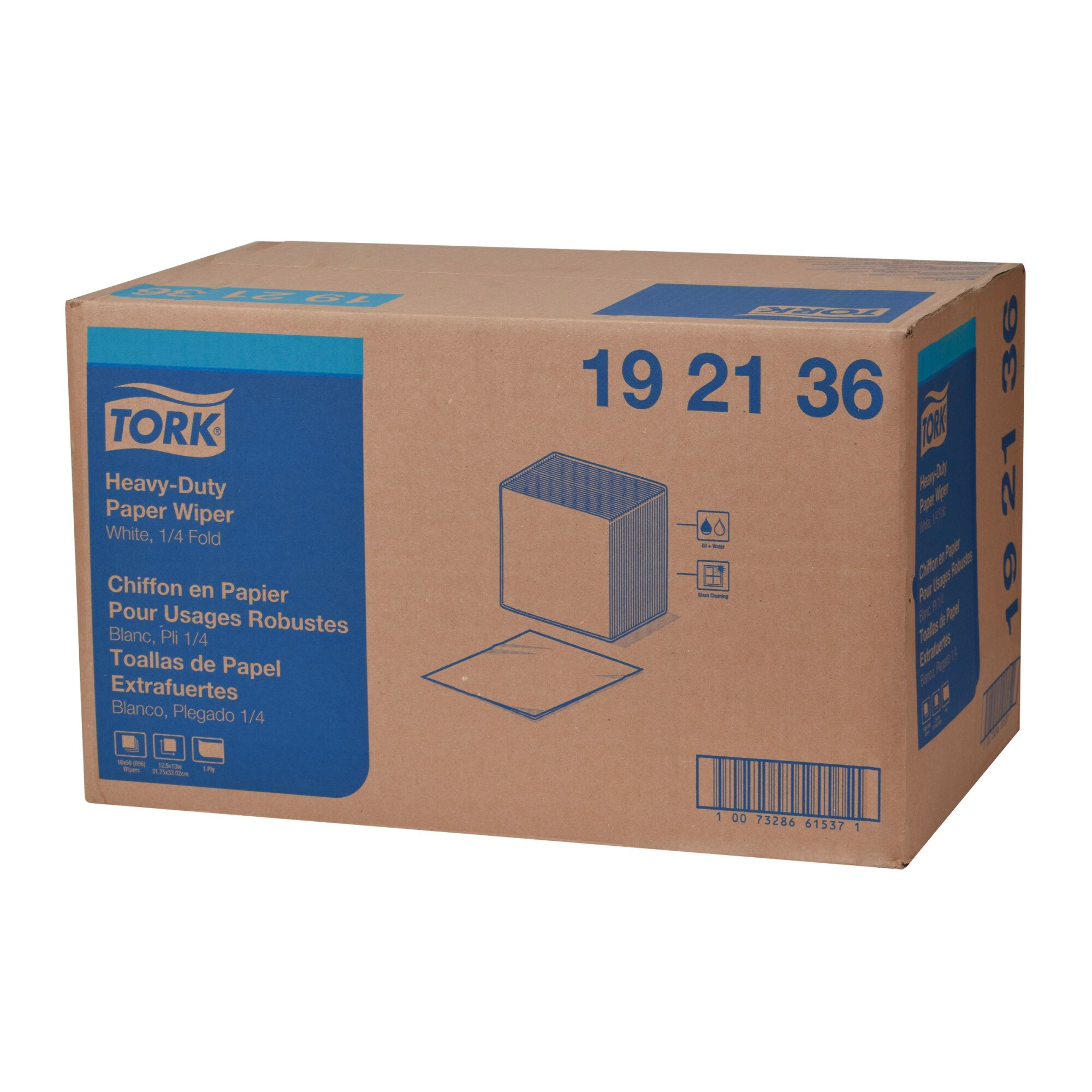 Tork Heavy-Duty Industrial Paper Wiper White