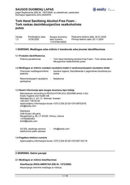 Safety Data Sheet