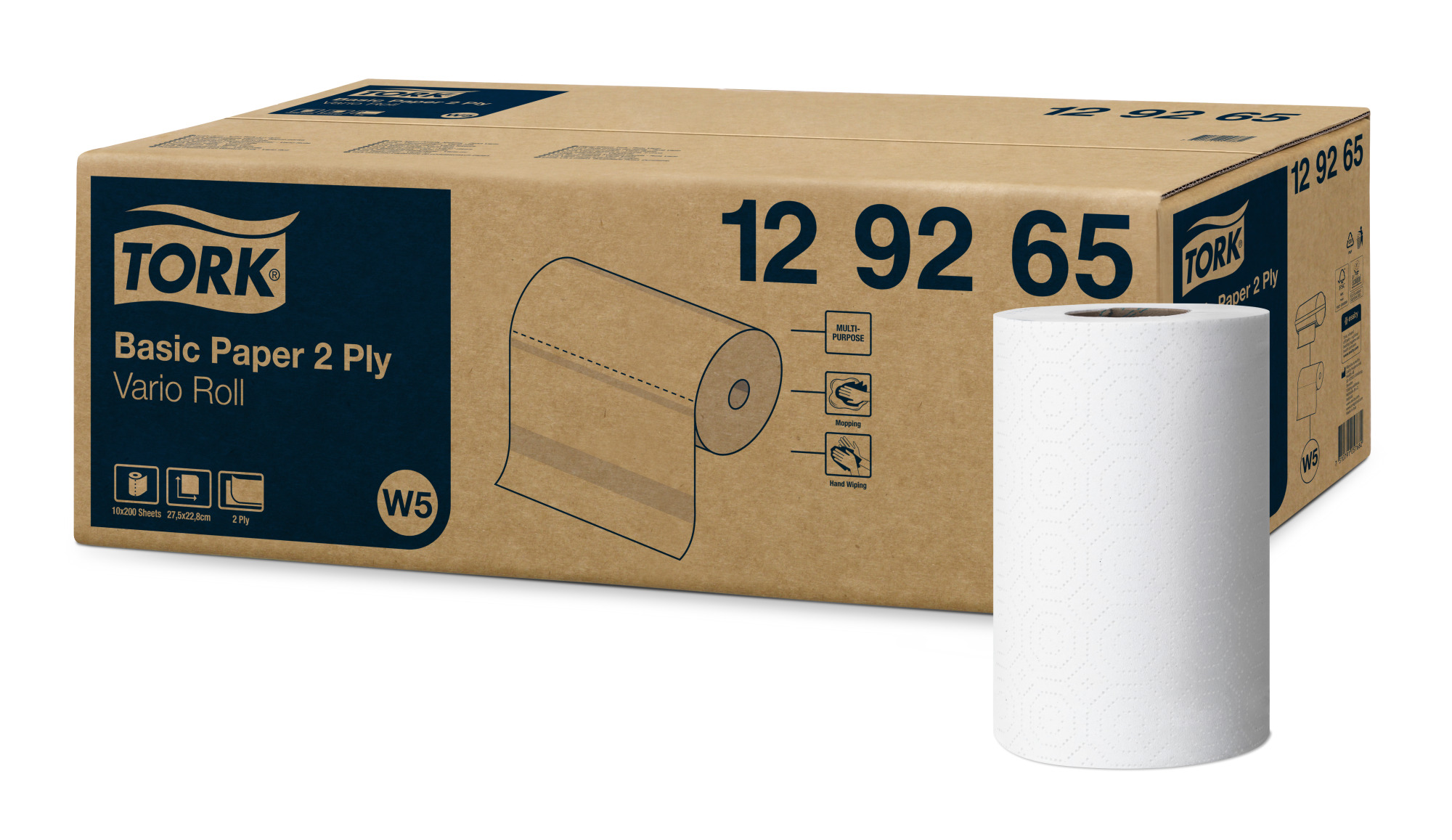 Tork Papier Basic 2 plis