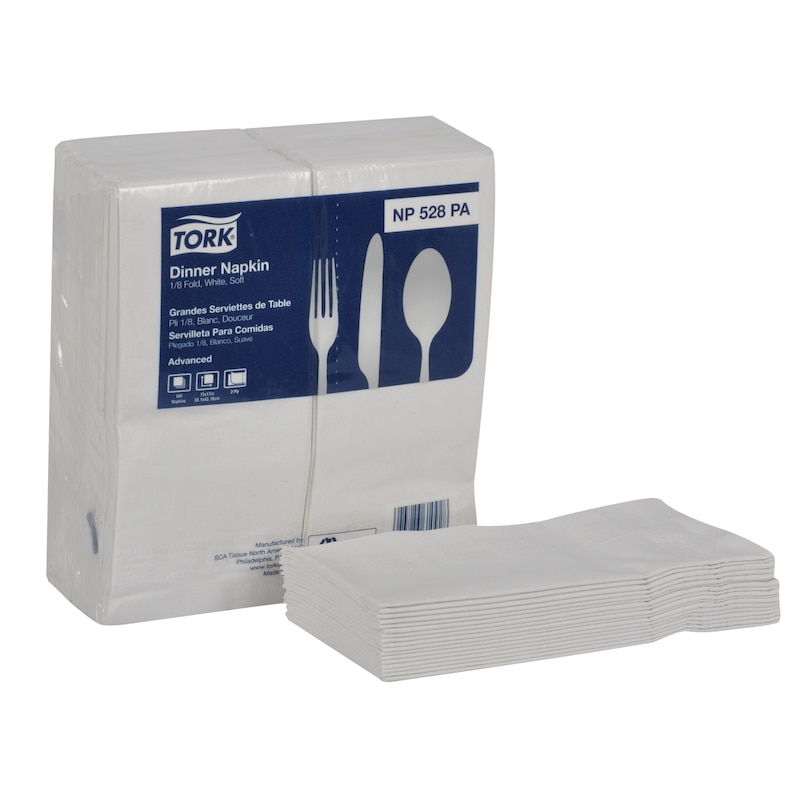 Tork Advanced Dinner Napkin 1/8