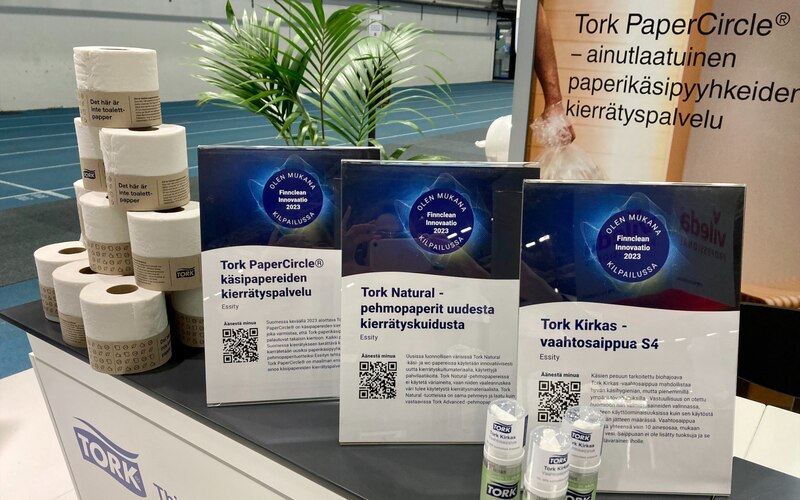 Tork tuotteet pöydälle