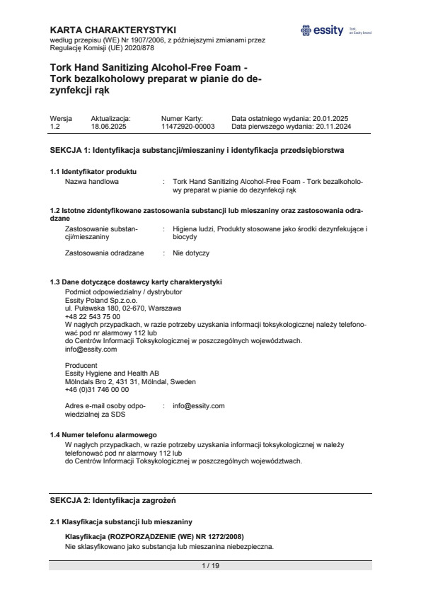 Safety Data Sheet
