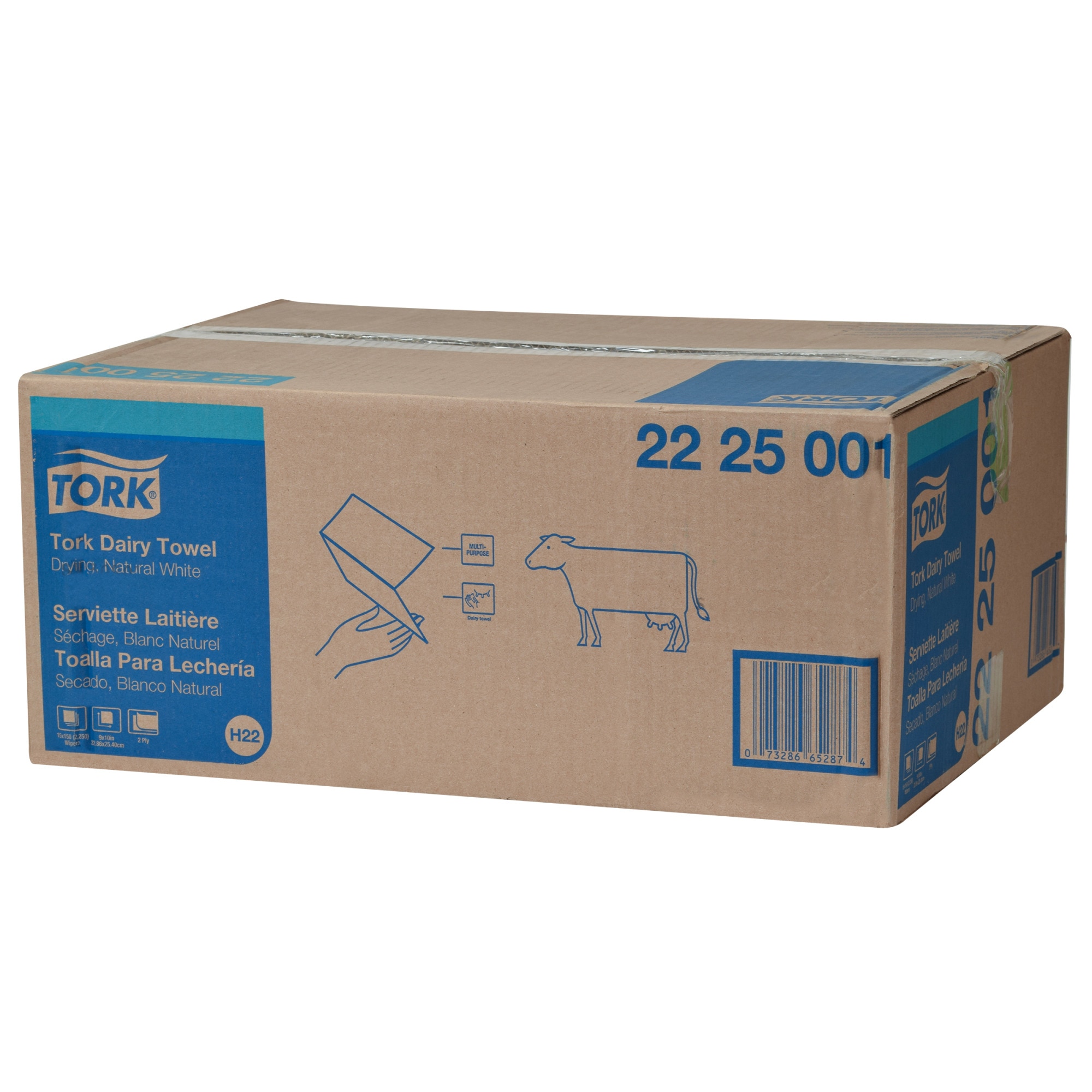 Tork Dairy Towel Natural White H22