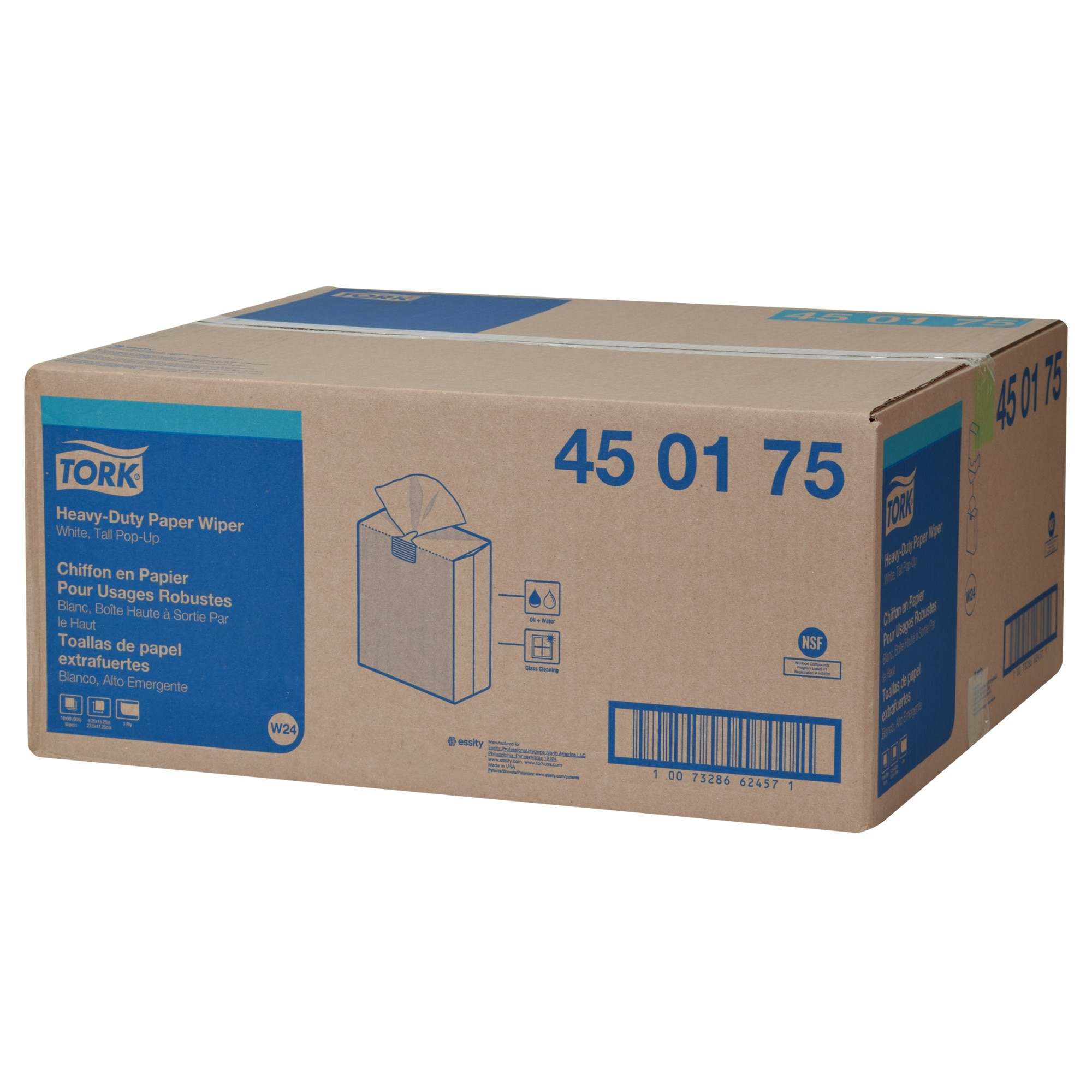Tork Heavy Duty Paper Wiper White W24