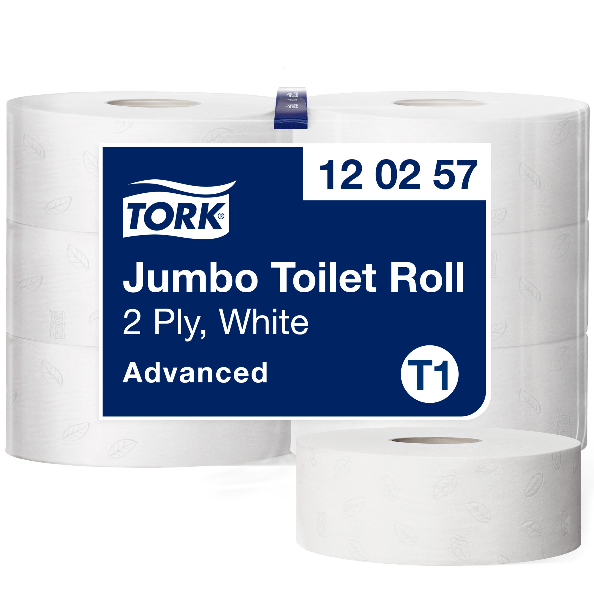 Tork Jumbo Toilet Paper Roll White T1