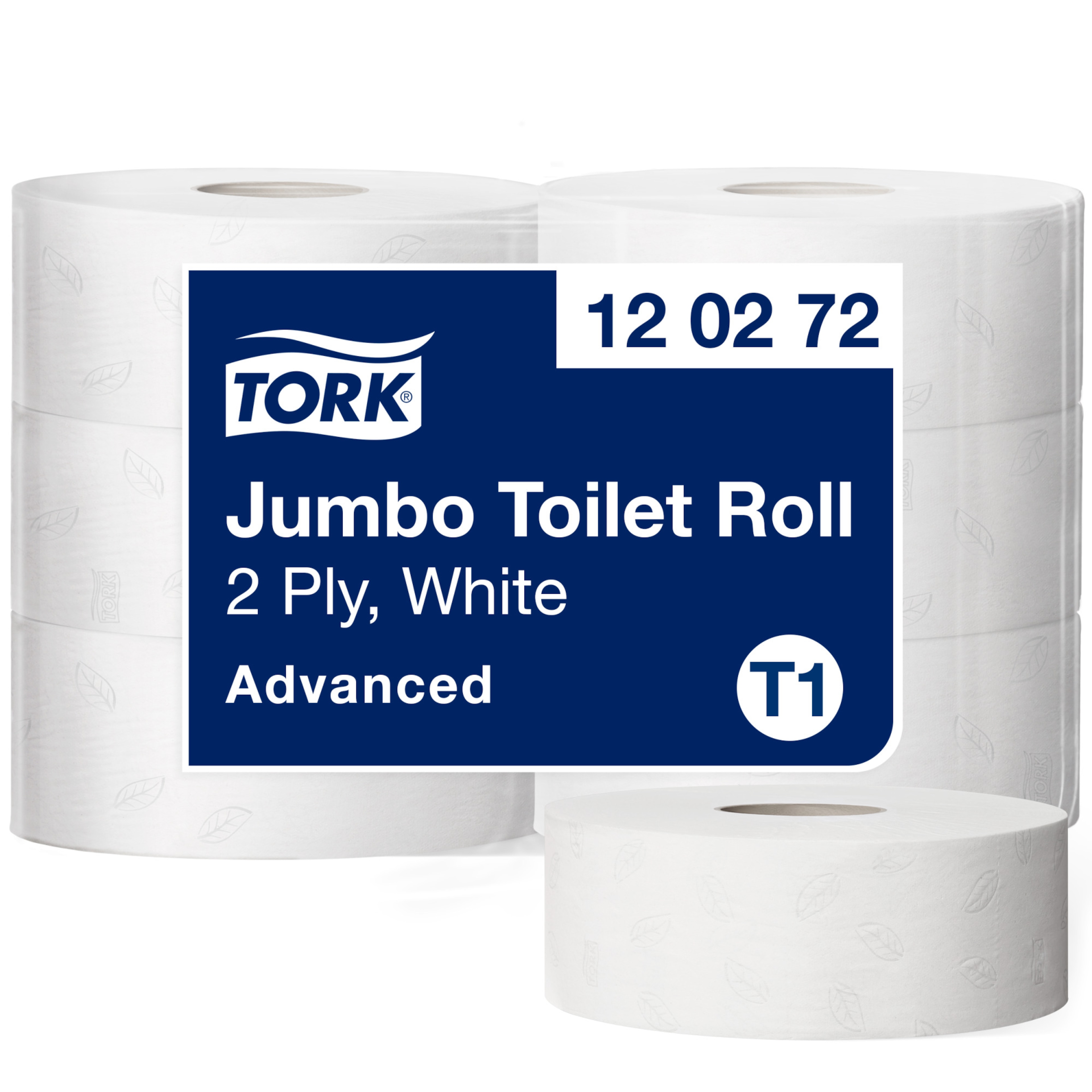 Tork Jumbo Toilet Paper Roll White T1
