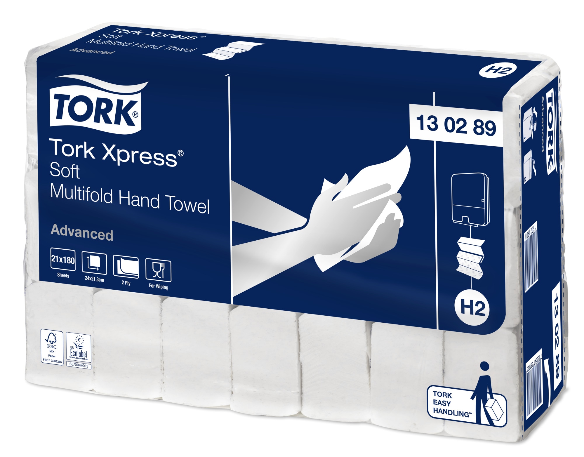 ◆タチカワ◆バーチカル◆W190×H205◆O-2512BL2◆ Tork Xpress® Soft Multifold Paper Hand Towels White H2