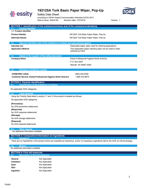 Safety Data Sheet