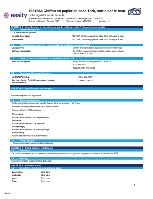 Safety Data Sheet