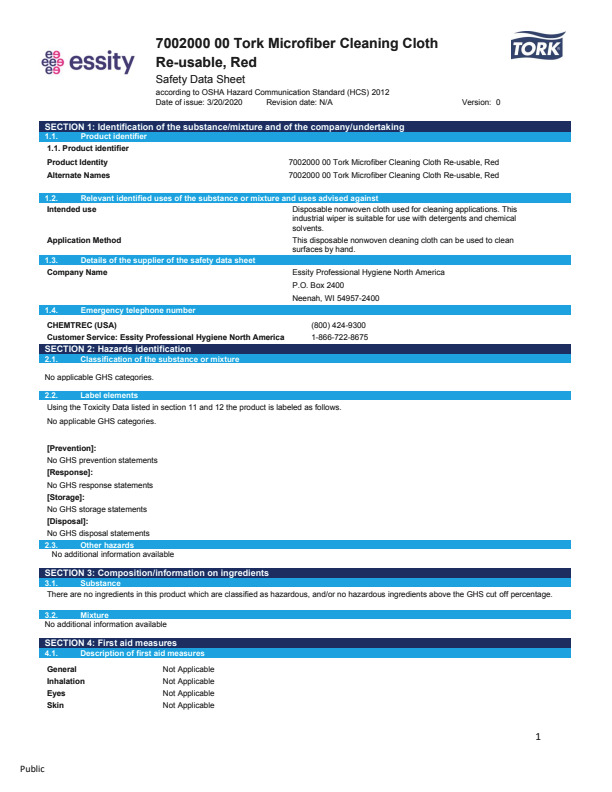 Safety Data Sheet