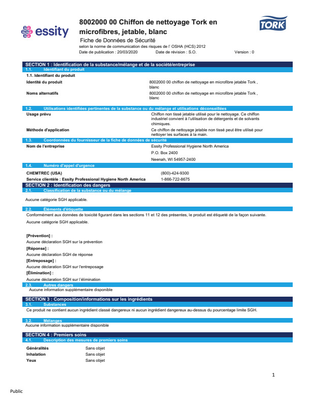 Safety Data Sheet