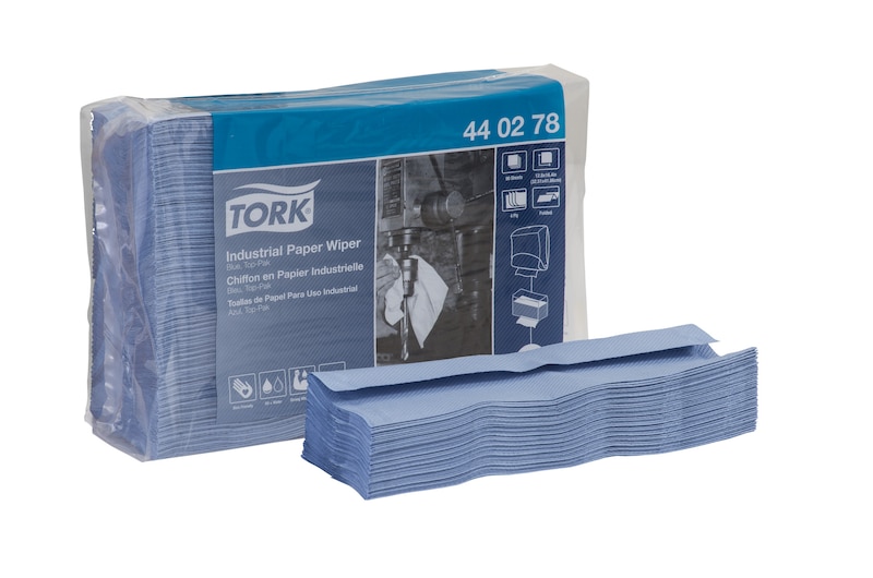 Tork Industrial Paper Wiper, Top-Pak