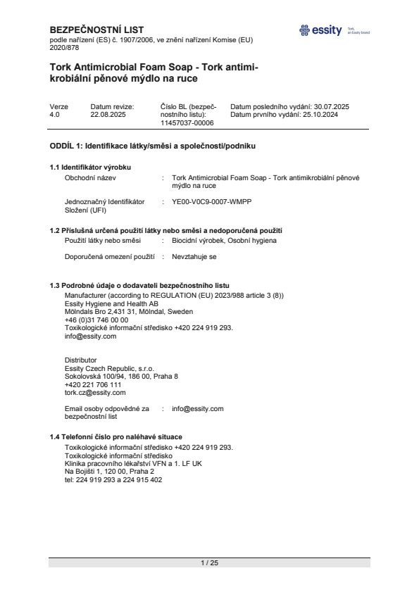 Safety Data Sheet
