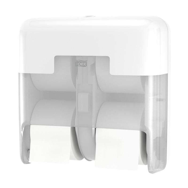 Tork OptiServe® Distributeur pour papier toilette sans mandrin 4 rouleaux  