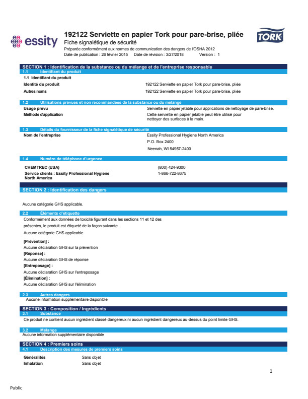 Safety Data Sheet