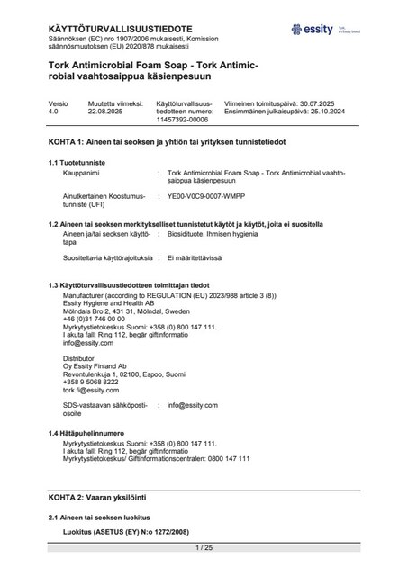 Safety Data Sheet