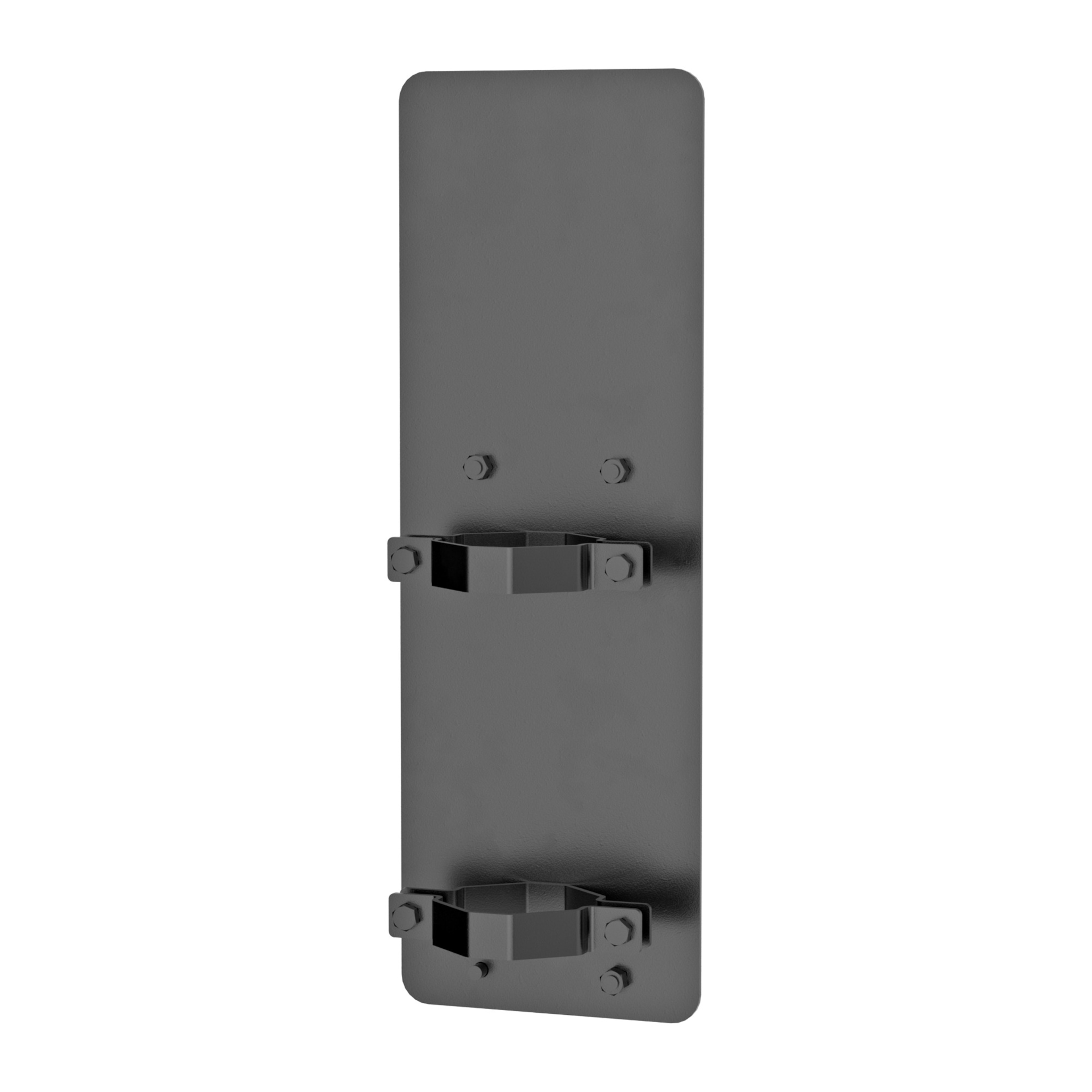 Tork Twin Dispenser Mount for Tork Hand Sanitiser Stand, Black