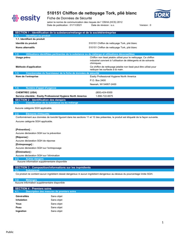Safety Data Sheet