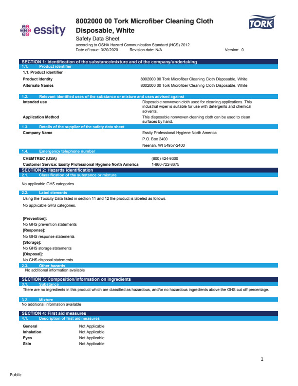 Safety Data Sheet