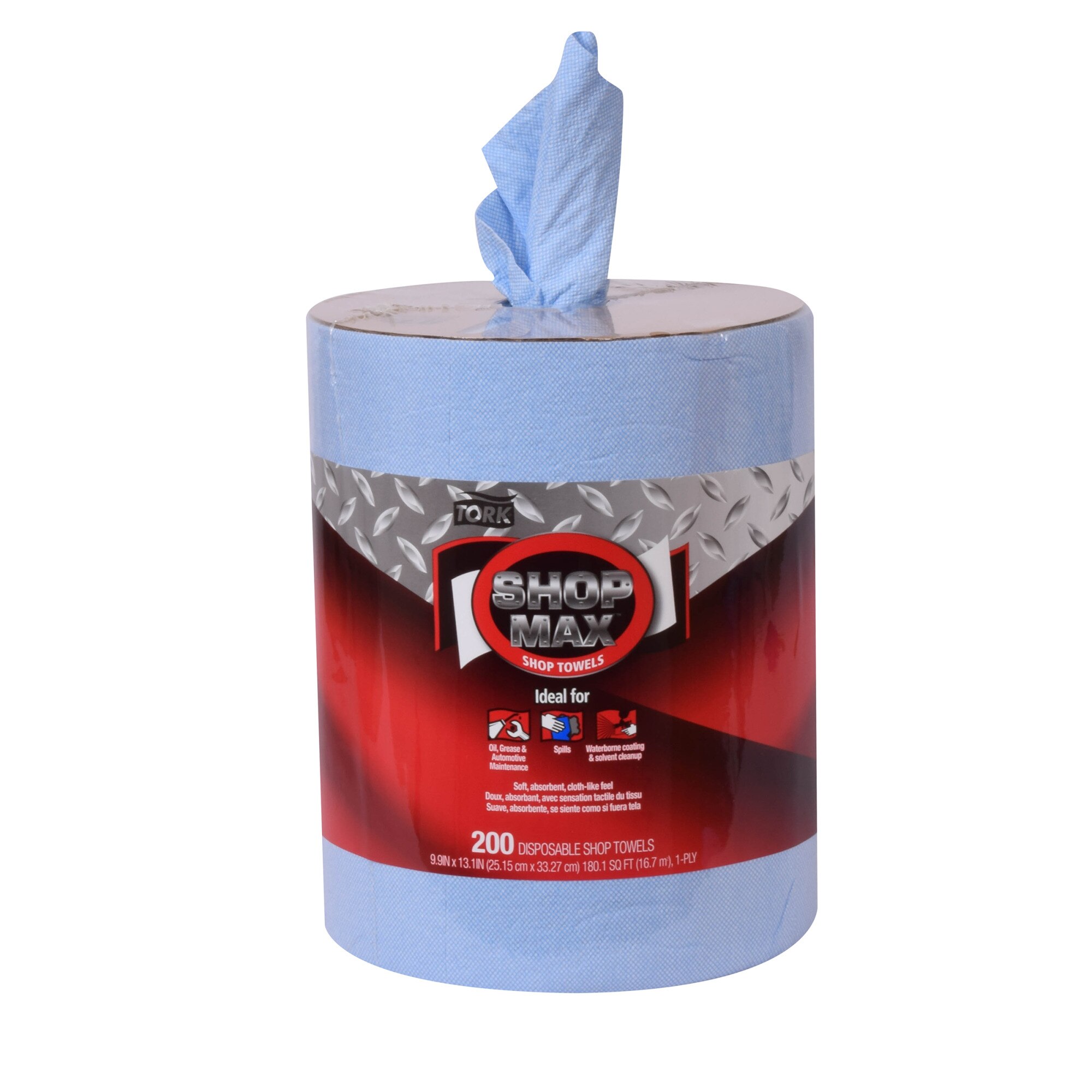 Tork ShopMax Heavy Duty Centerfeed Paper Towel Blue W22