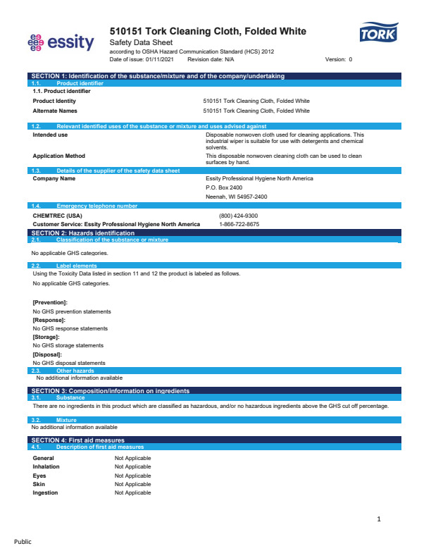 Safety Data Sheet