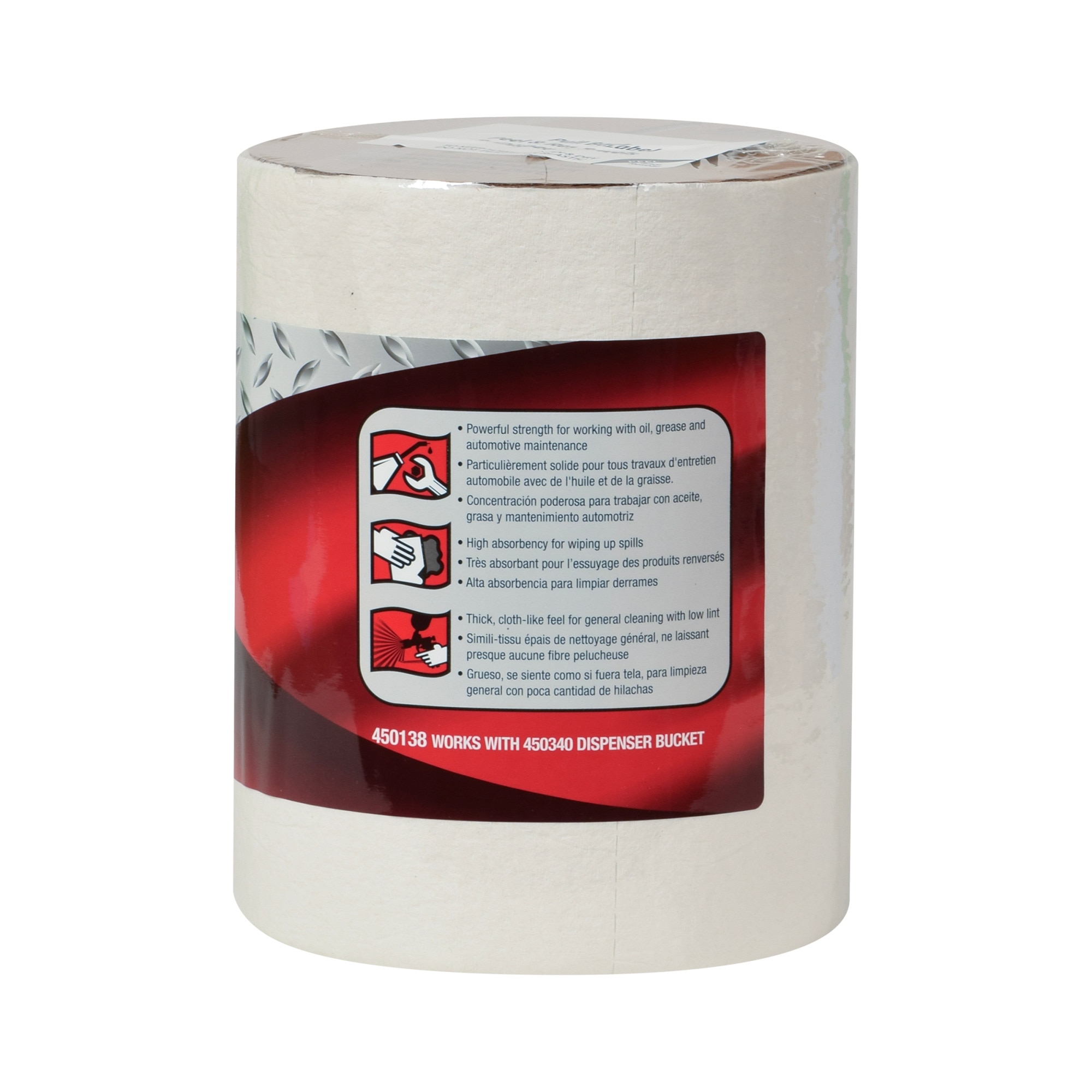 Tork ShopMax Heavy Duty Centerfeed Paper Towel White W22