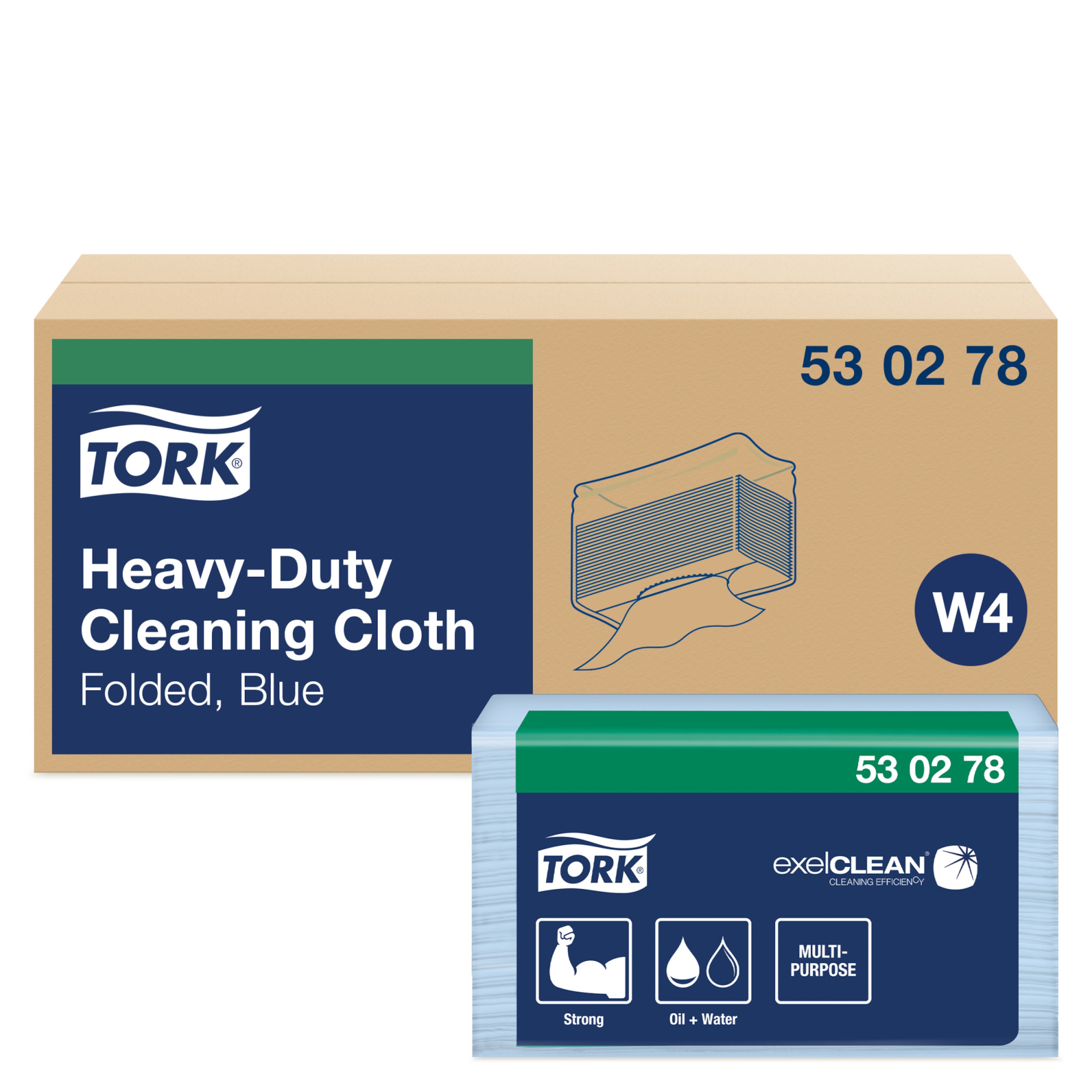 Tork Lavete pentru Curățare Ultra-rezistente Albastru W4