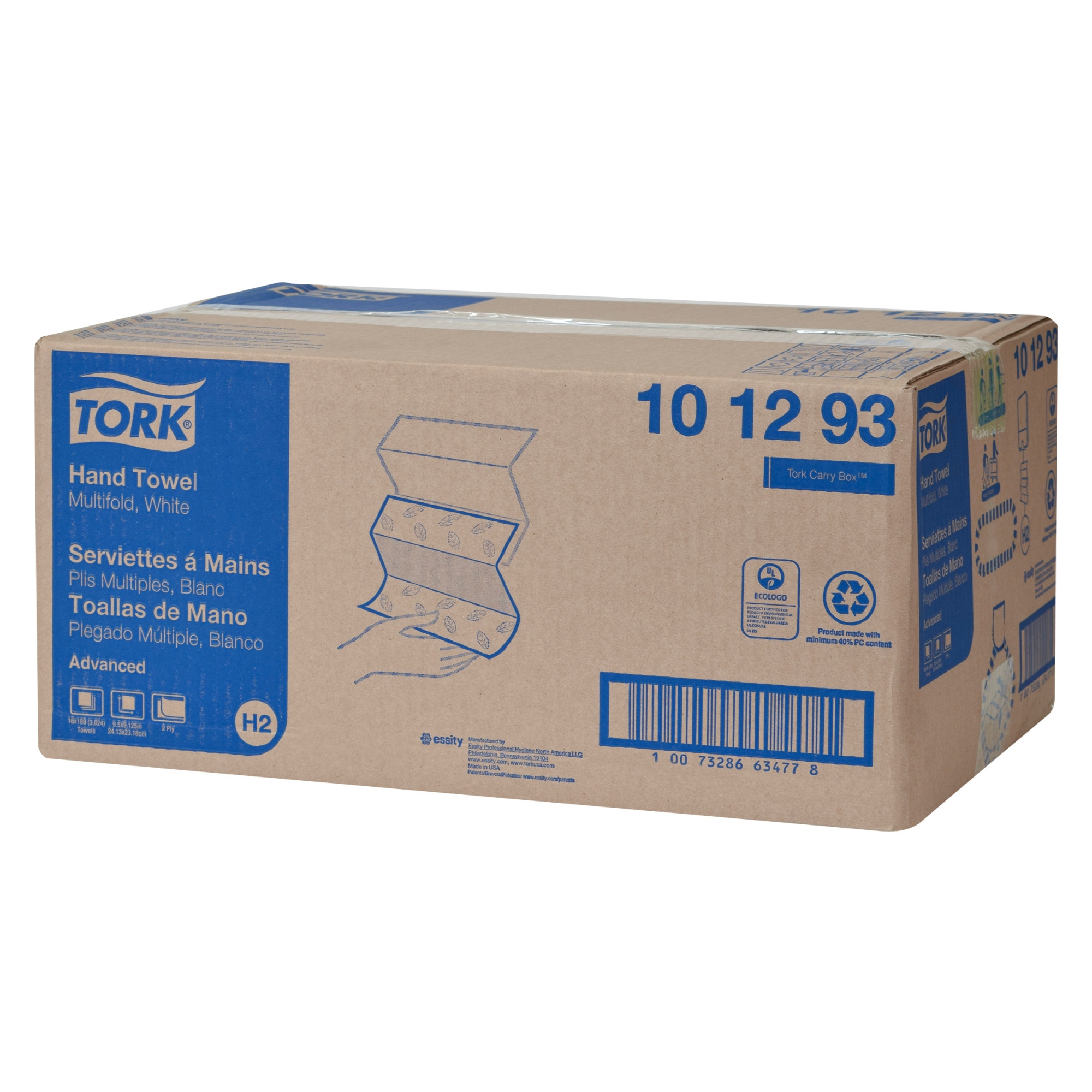 Tork Xpress® Soft Multifold Hand Towel White H2