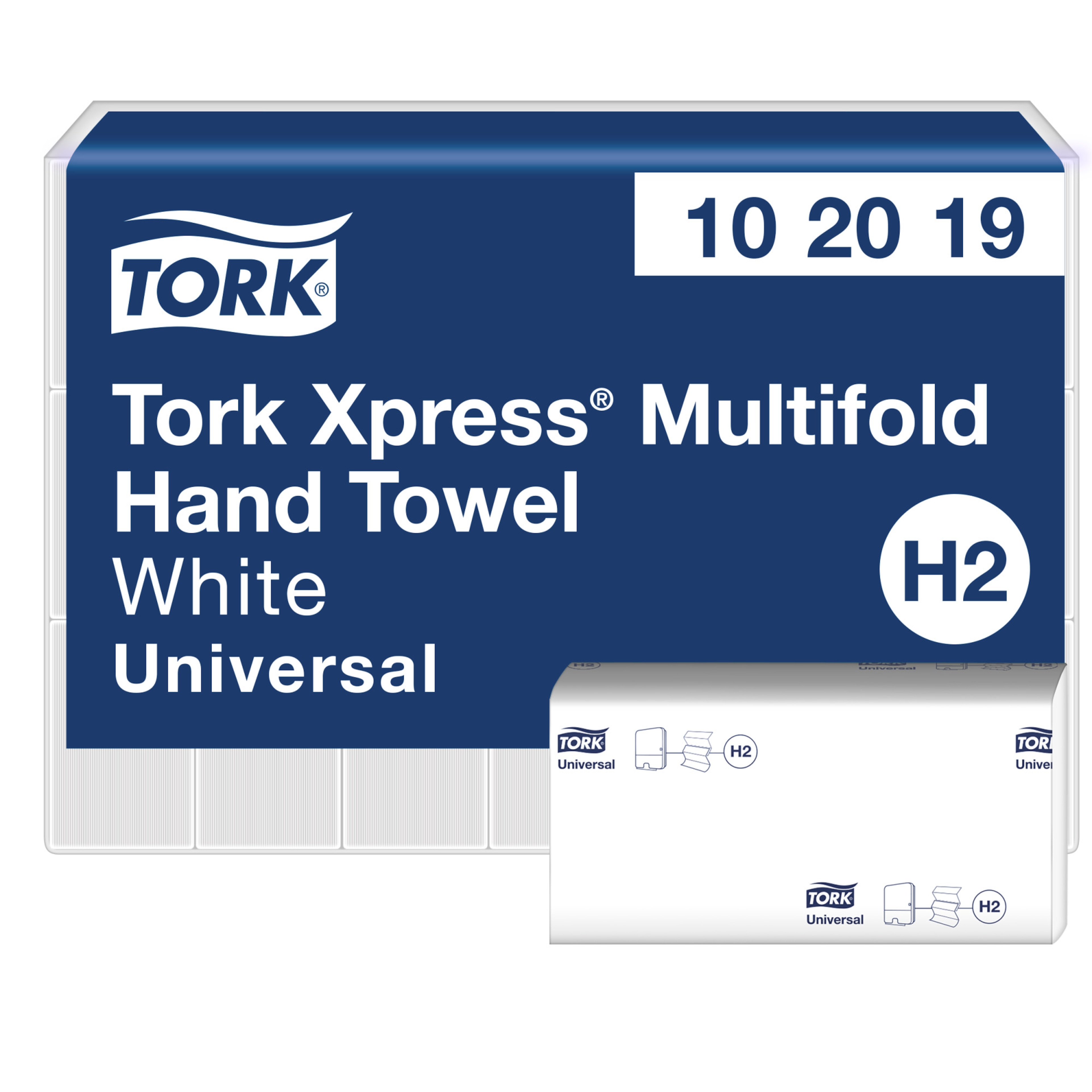 Tork Xpress® Multifold Hand Towels White H2