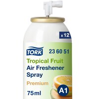 Tork 236056 A1 12x Lufterfrischer Spray im Mixed Pack 75ml Duftpatronen 