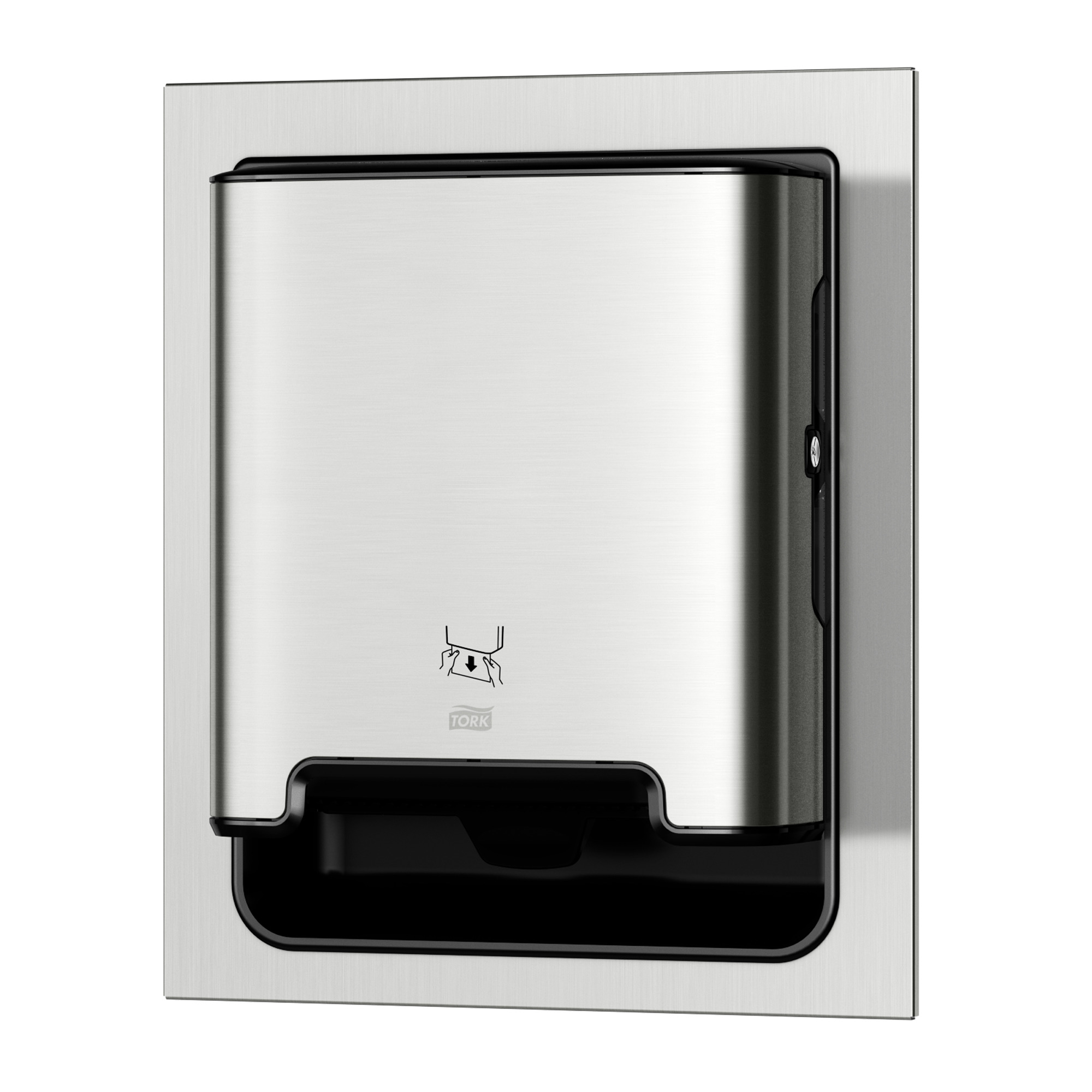 Distributeur de serviettes à mains en rouleau en papier Tork Matic® Acier inoxydable H1