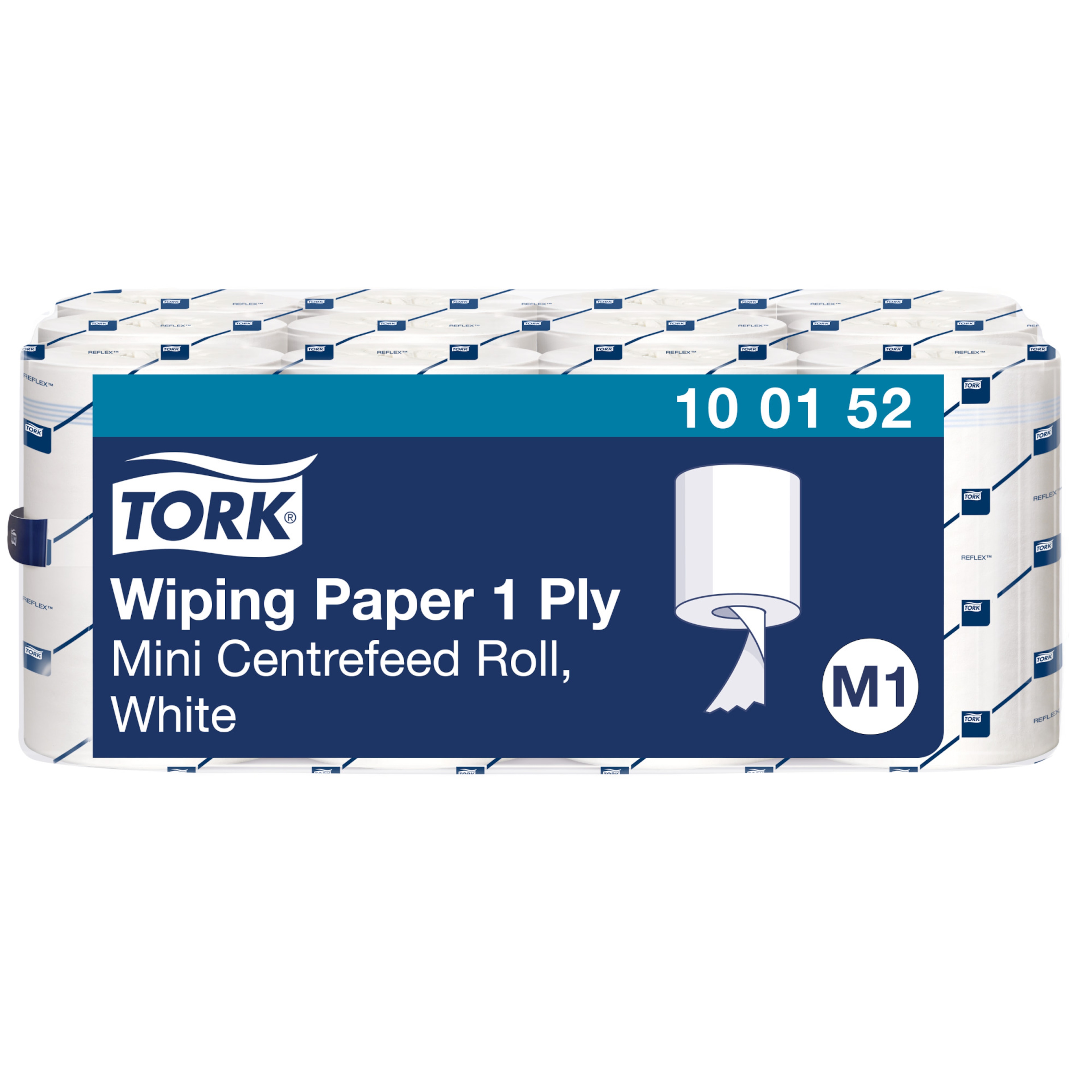 Tork Centrefeed Wiping Paper White M1