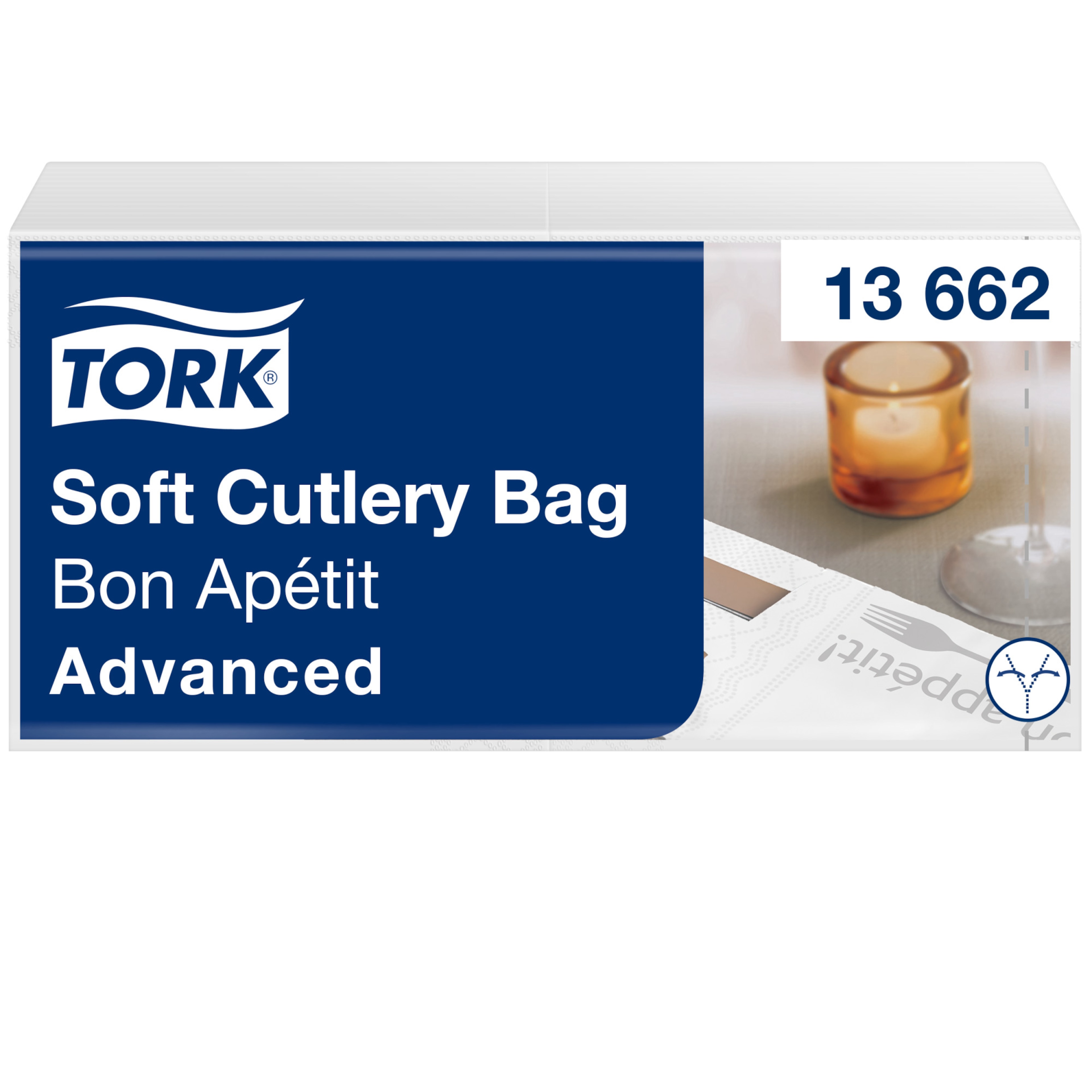 Tork Serviette pochette à couverts Doux Bon Appetit