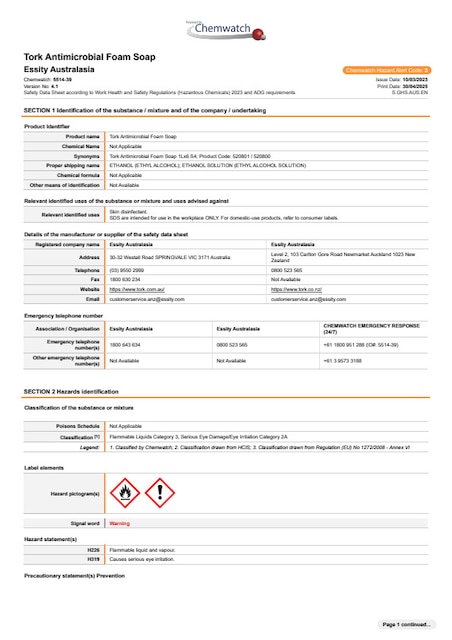 Safety Data Sheet
