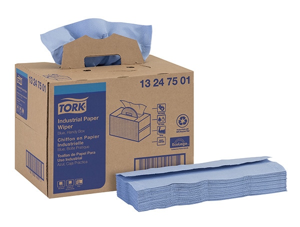 Tork Industrial Paper Wiper, Handy Box | 13247501 | Wipers and