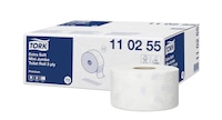 Rolă de hârtie igienică obișnuită Tork Extra Soft Mini Jumbo Premium - 3 straturi