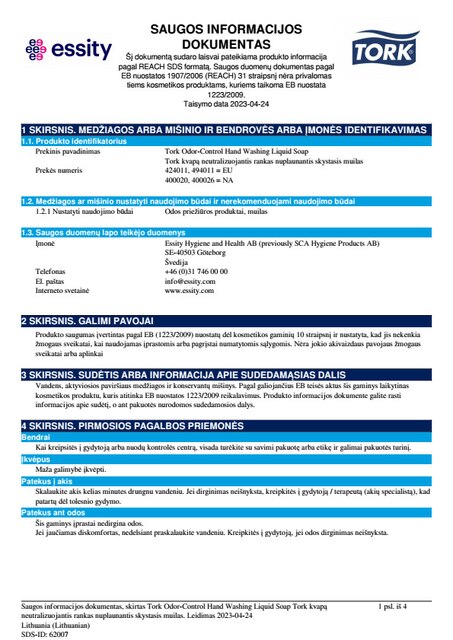 Safety Data Sheet