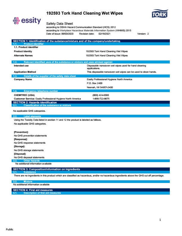 Safety Data Sheet
